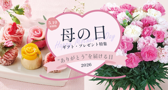 母の日特集2026