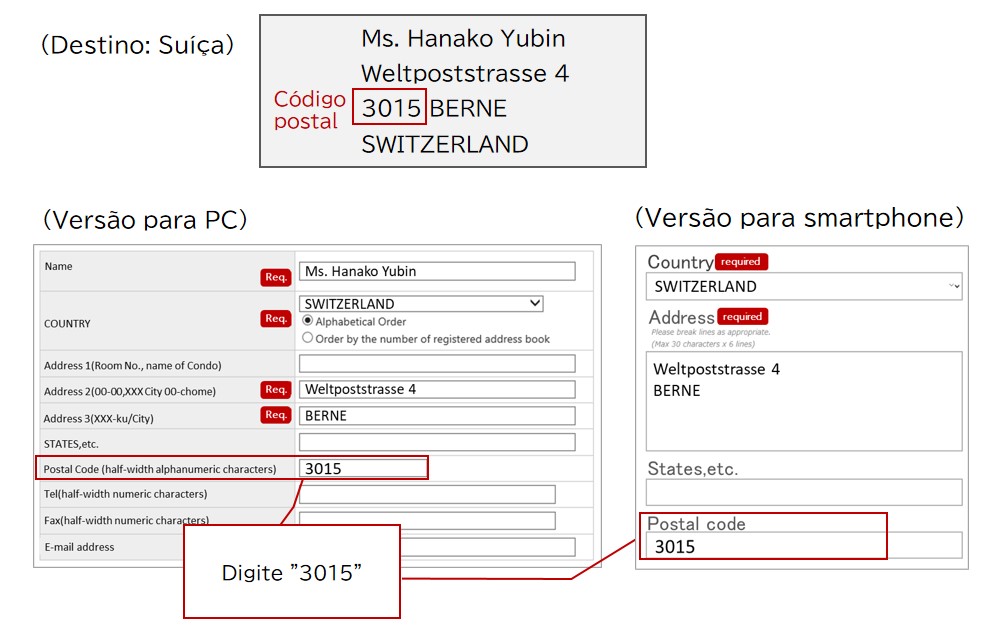 Destino: Suíça