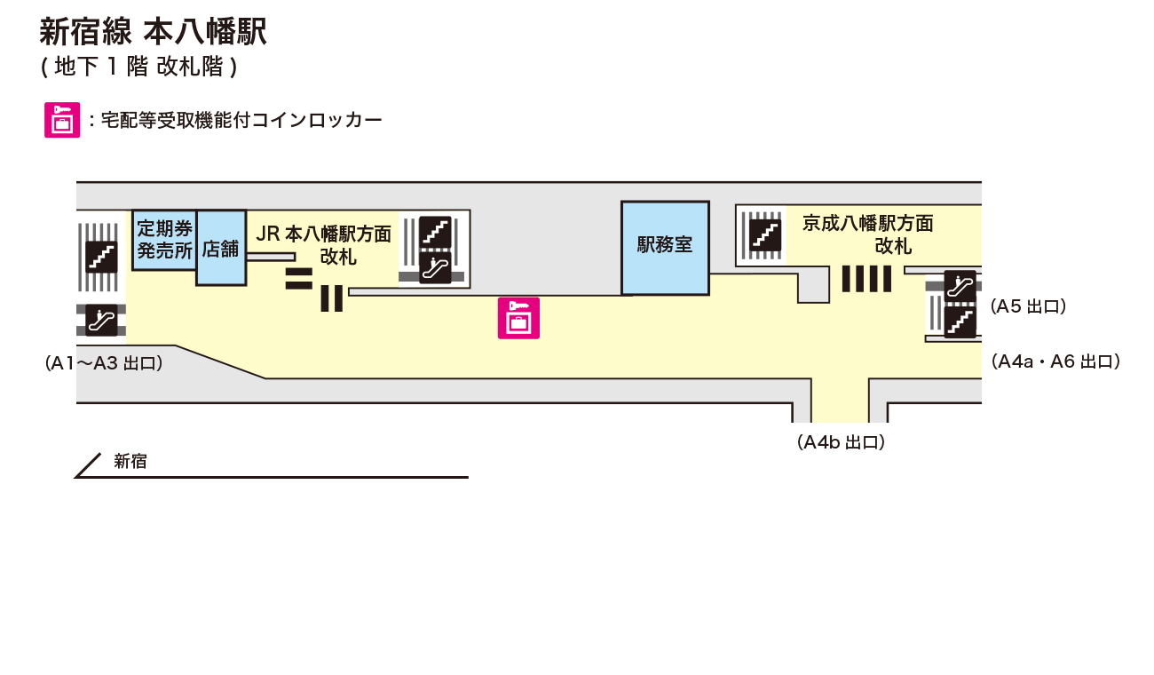 はこぽす設置場所一覧